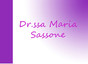 Dr.ssa Maria Sassone