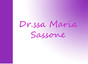 Dr.ssa Maria Sassone