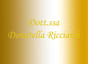 Dott.ssa Donatella Ricciardi