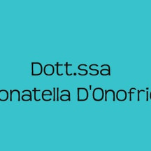 Dott.ssa Donatella D'onofrio