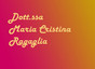 Dott.ssa Maria Cristina Ragaglia