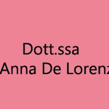Dott.ssa Anna De Lorenzi