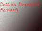 Dott.ssa Donatella Bernardi