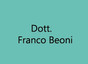 Dott. Franco Beoni - Specialista in Rinoplastica