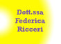 Dott.ssa Federica Ricceri