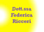 Dott.ssa Federica Ricceri