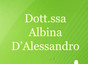 Dott. Albina D'alessandro
