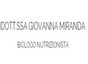 Biologo Nutrizionista Giovanna Miranda