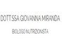 Biologo Nutrizionista Giovanna Miranda