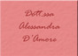 Dott.ssa Alessandra D'amore