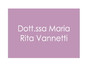 Dott.ssa Maria Rita Vannetti