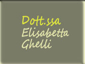 Dott.ssa Elisabetta Ghelli