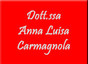 Dott.ssa Anna Luisa Carmagnola