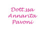 Dott.ssa Annarita Pavoni