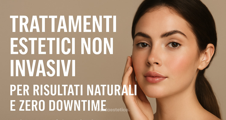 La nuova era della bellezza: trattamenti estetici non invasivi per risultati naturali e zero downtime