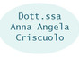 Dott.ssa Anna Angela Criscuolo