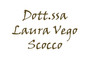 Dott.ssa Laura Vego Scocco