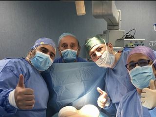 Uno dei nostri staff chirurgici