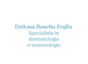 Dott.ssa Rosetta Foglia