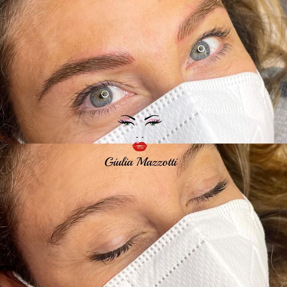 Microblading Prima e dopo Guidaestetica.it Guidaestetica.it