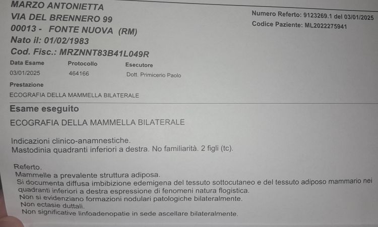 Liponecrosi e richiesta di risonanza - 79796
