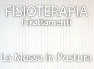 Lavoro di messa in postura