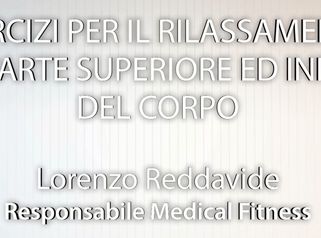 Esercizi dopo ufficio  Stretching per parte superi