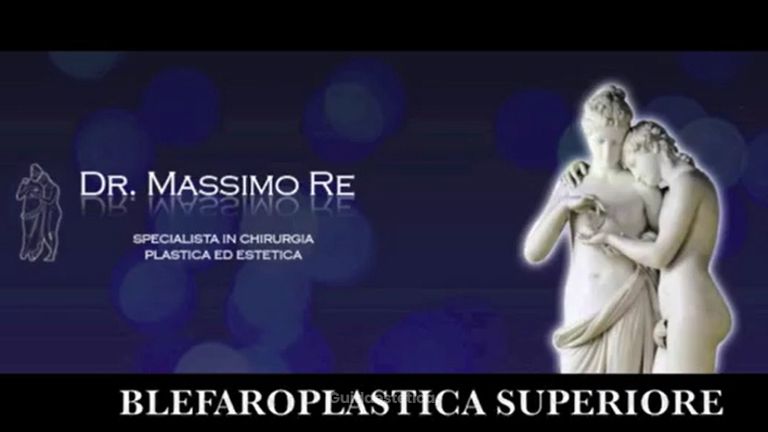 Blefaroplastica superiore - Dr. Massimo Re