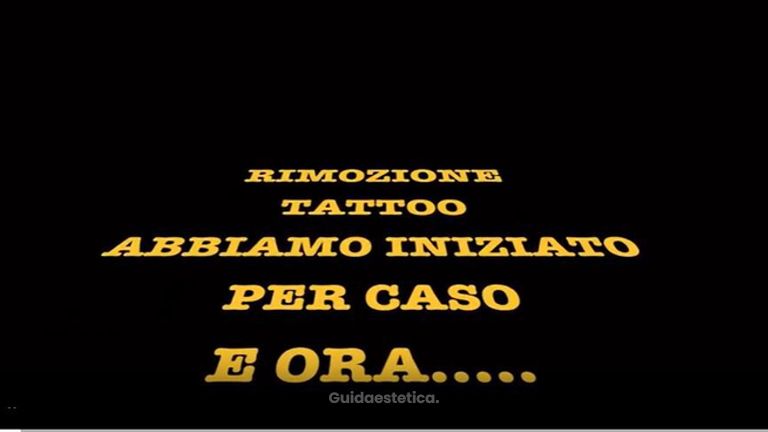 Rimozione tatuaggi Studio medico Monica De Stefani con Discovery Pico 