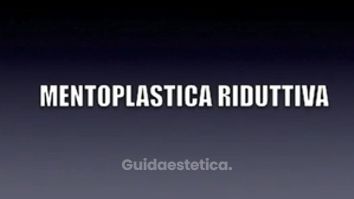 DR. MASSIMO RE - RIDUZIONE MENTO - MENTOPLASTICA