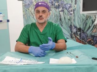 Inserimento di una protesi mammaria