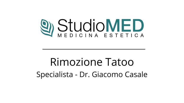 MIX RIMOZIONE TATOO DR. CASALE - StudioMed Centro Medicina Estetica